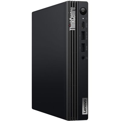 Lenovo ThinkCentre M70q Gen 5 12TD001KUS Desktop Computer - Intel Core i7 14th Gen i7-14700T - vPro Technology - 16 GB - 512 GB SSD - Tiny - Black