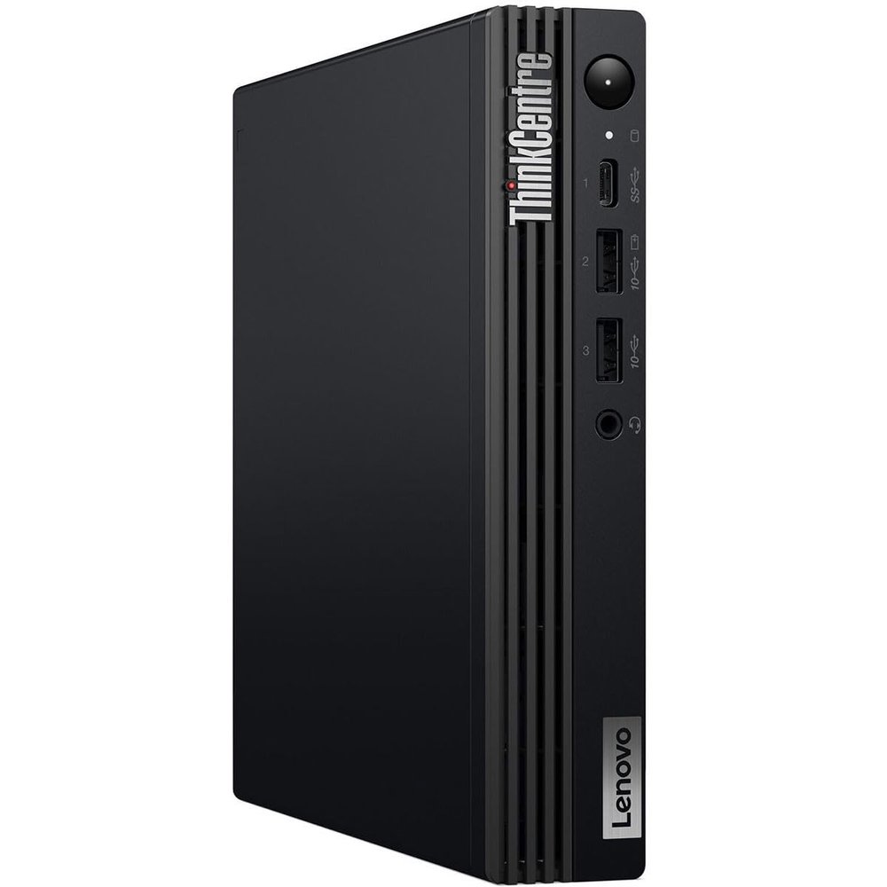 Lenovo ThinkCentre M70q Gen 5 12TD001KUS Desktop Computer - Intel Core i7 14th Gen i7-14700T - vPro Technology - 16 GB - 512 GB SSD - Tiny - Black