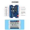 Voice Playback Module with Case,80W Low Lever Trigger DC 9-24V CH358D Chip Support USB Download, MP3 Hardware Decoding,10-Way Button One-to-One,8 Combined Voice Board for Industry Broadcast. view 2