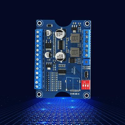 Voice Playback Module, 80W Low Lever Trigger 8MB DC 9-24V CH358D Voice Board, Support USB Download, MP3 Hardware Decoding,10-Way Button One-to-One, 8 Combined Playback Chips for Industry Broadcast.