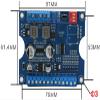 Voice Playback Module, 80W Low Lever Trigger 8MB DC 9-24V CH358D Voice Board, Support USB Download, MP3 Hardware Decoding,10-Way Button One-to-One, 8 Combined Playback Chips for Industry Broadcast. view 3