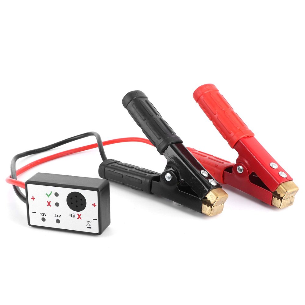 12/24V Car Absorber Protector Automotive Vehicle Protector Car Supplies Polarity Reverse Connection Warning