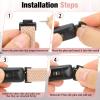 Puhuite Elastic Braided Watch Band Compatible with Fitbit Inspire 3/Inspire 2/Inspire/Inspire HR/Fitbit ace 3/Ace 2, Adjustable Stretchy Strap Sport Nylon Loop Replacement Wristband for Fitbit Inspire view 4