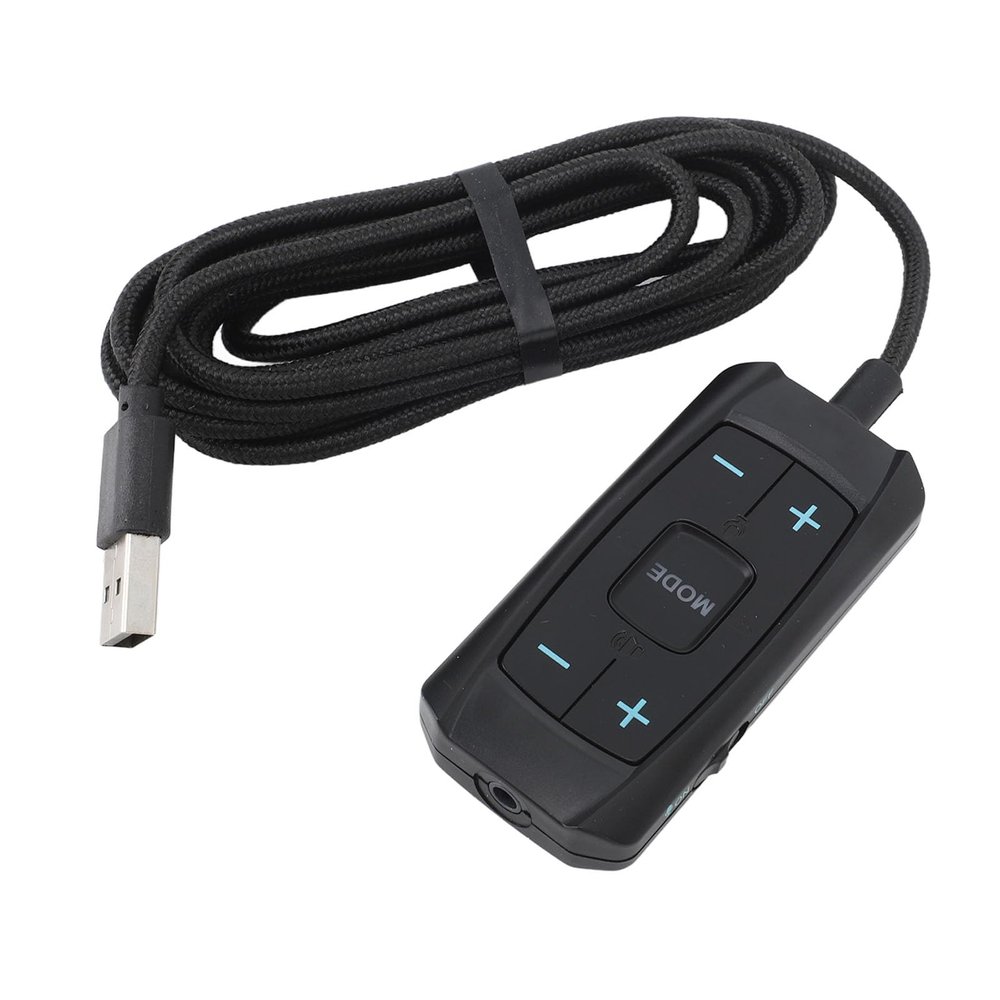 7.1 USB Sound Card, Portable External for Laptop Desktop PS5Surround Sound Multi Platform Compatibility