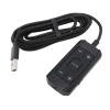 7.1 USB Sound Card, Portable External for Laptop Desktop PS5Surround Sound Multi Platform Compatibility view 1