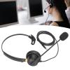 Gsycle Telephone Headset, Call Center Headset Mono Telephone Headset Call Center Office Headphone Jack Phone Headset with Microphone view 2