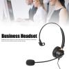 Gsycle Telephone Headset, Call Center Headset Mono Telephone Headset Call Center Office Headphone Jack Phone Headset with Microphone view 4