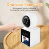 COOHILIGH Two-Way Video Call Security Camera with HD Screen, 1080P Indoor Home Security Camera, Indoor House Sitter Camera, Baby/Elderly/Sitter/Dog/Pet Camera with Mobile Apps view 2