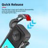 Protective Metal Cage, Camera Housing Frame Lens Protector for Insta360 X4 Panoramic Action Camera view 4