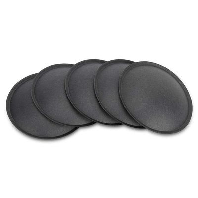 Beufee 5PCS Speaker Dust Cap, 2.52inch Paper Subwoofer Horn Protective Dust Cap Subwoofer Paper Dome Coil Cover Caps Speakers Accessories for Stage Ktv Speakers