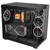 be quiet! Light Base 900 DX Black PC case | Fully Windowed Front and Side Panel | Dual Chamber | ARGB LED Strip | Inverted and Horizontal Layout Customizable | E-ATX Motherboard Compatible | BGW69 view 3
