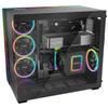 be quiet! Light Base 900 DX Black PC case | Fully Windowed Front and Side Panel | Dual Chamber | ARGB LED Strip | Inverted and Horizontal Layout Customizable | E-ATX Motherboard Compatible | BGW69 view 4