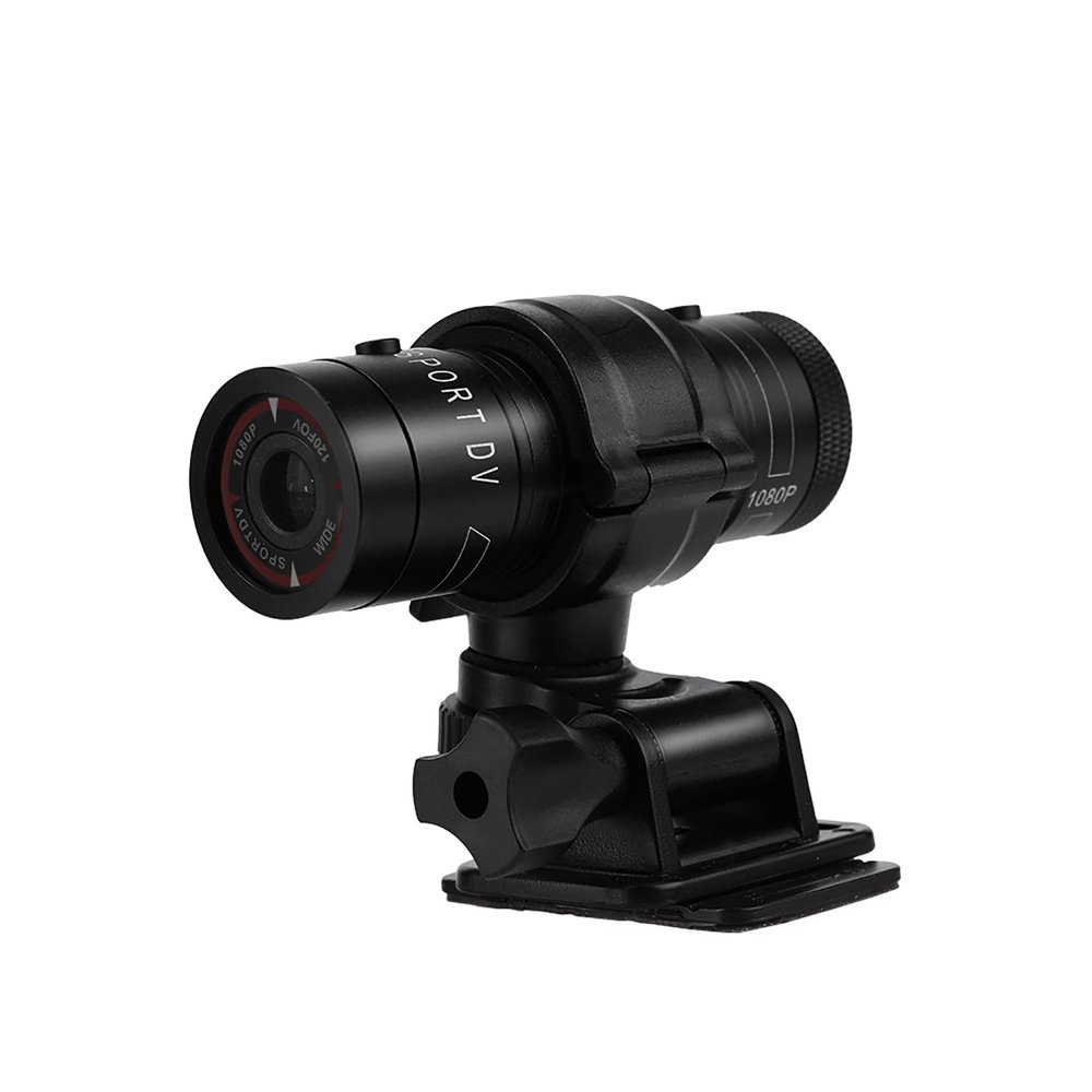 Sunicon Helmet Camera, Mini Portable Full HD 1080P Waterproof Bike Car Outdoor Sports DV Video Camera with Mounting Kit for Bike Motorcycle Helmet and Handlebar
