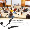 Beufee Headset Microphone, 3PCS Headset Mic 3.5mm Screw Plug Wired Condenser Headset Microphone Microphone Headset for Speaking view 2