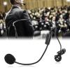 Beufee Headset Microphone, 3PCS Headset Mic 3.5mm Screw Plug Wired Condenser Headset Microphone Microphone Headset for Speaking view 4