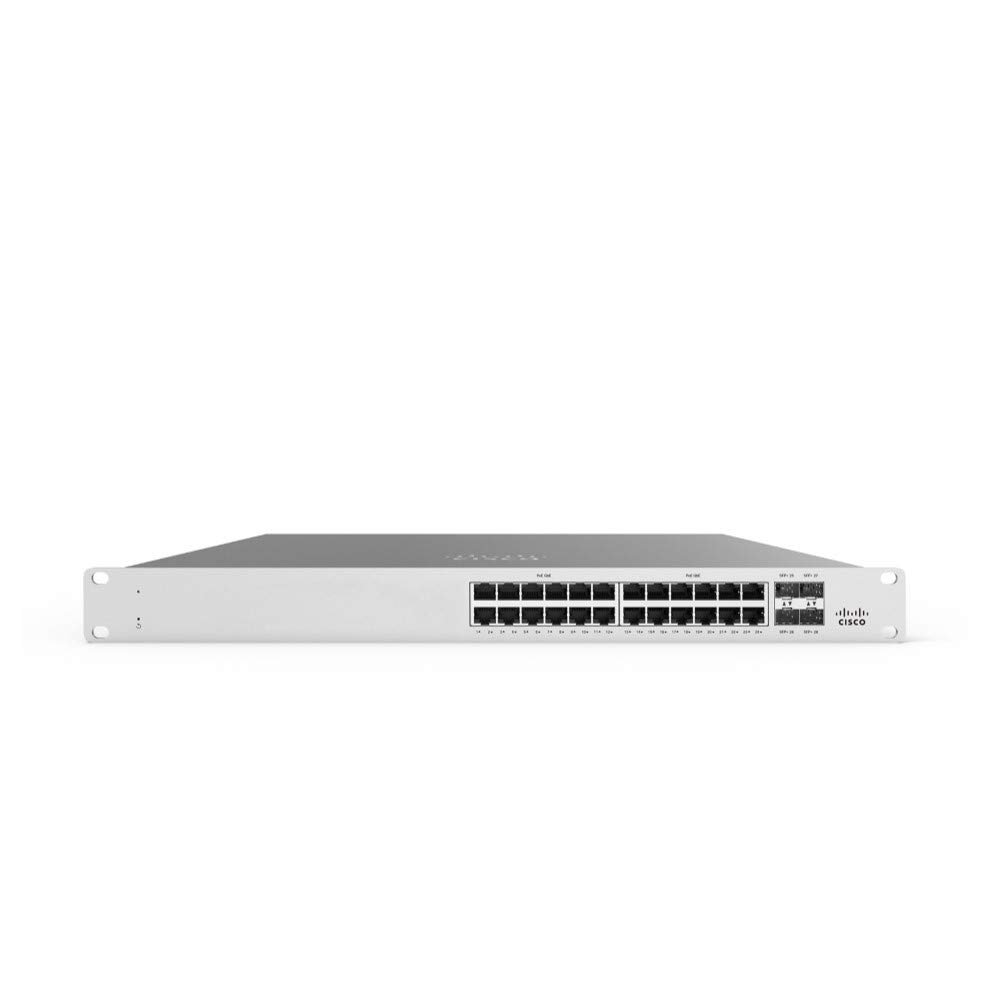 Cisco Meraki MS125-24P-HW 24-Port GbE PoE+ Switch - Unclaimed - No License (Renewed)