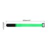 MECCANIXITY Fastening Hook and Loop Cable Tie 10 Inch x 13/16 Inch Reusable with Buckle Adjustable Multi-Purpose Wire Strap for Cord Management Green, Pack of 10 view 2