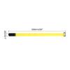 MECCANIXITY Fastening Hook and Loop Cable Tie 20 Inch x 1 Inch Reusable with Buckle Adjustable Multi-Purpose Wire Strap for Cord Management Yellow, Pack of 10 view 2