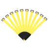 MECCANIXITY Fastening Hook and Loop Cable Tie 12 Inch x 13/16 Inch Reusable with Buckle Adjustable Multi-Purpose Wire Strap for Cord Management Yellow, Pack of 10 view 1