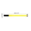 MECCANIXITY Fastening Hook and Loop Cable Tie 12 Inch x 13/16 Inch Reusable with Buckle Adjustable Multi-Purpose Wire Strap for Cord Management Yellow, Pack of 10 view 2