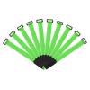 MECCANIXITY Fastening Hook and Loop Cable Tie 12 Inch x 1 Inch Reusable with Buckle Adjustable Multi-Purpose Wire Strap for Cord Management Green, Pack of 10 view 1
