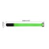 MECCANIXITY Fastening Hook and Loop Cable Tie 12 Inch x 1 Inch Reusable with Buckle Adjustable Multi-Purpose Wire Strap for Cord Management Green, Pack of 10 view 2