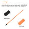 MECCANIXITY Fastening Hook and Loop Cable Tie 35 Inch x 13/16 Inch Reusable with Buckle Adjustable Multi-Purpose Wire Strap for Cord Management Orange, Pack of 10 view 4