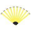 MECCANIXITY Fastening Hook and Loop Cable Tie 18 Inch x 1 Inch Reusable with Buckle Adjustable Multi-Purpose Wire Strap for Cord Management Yellow, Pack of 10 view 1