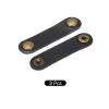 MECCANIXITY 8 Pcs Leather Cable Straps Cord Organizer 63x16mm Ties Soft Cord Holder Winder Keeper Cable Management for USB Cable, Headphone Wire, Earphone view 3