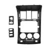 oimcpr 7/9 Inch Car Fascia Radio Panel Compatible for Hyundai Getz 2002-2011 Dash Kit Install Facia Console GPS Bezel Plate Adapter Cover Trim(Left Wheel Silver,7 inches) view 4