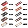 MECCANIXITY 20 Pcs Leather Cable Straps Cord Organizer 63x16mm Ties Soft Cord Holder Winder Keeper Cable Management for USB Cable, Headphone Wire, Earphone view 3