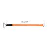 MECCANIXITY Fastening Hook and Loop Cable Tie 16 Inch x 1 Inch Reusable with Buckle Adjustable Multi-Purpose Wire Strap for Cord Management Orange, Pack of 10 view 2