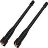 HQRP 2-Pack UHF High Gain Antenna Compatible with Motorola CP040, CP140, CP150, CP160, GP340, GP344, GP350, GP360, HT750, MV11C, MV12CV, MV21CVS view 1