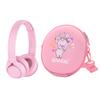 BAMINI Youth & Kids Headphones Safe, Audio for Learning, Travel, and Everyday Use (Topone-Pink) view 2