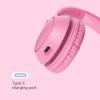 BAMINI Youth & Kids Headphones Safe, Audio for Learning, Travel, and Everyday Use (Topone-Pink) view 4