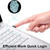 PLCPDM USB Fingerprint Key Reader Window Hello Fingerprint Reader for Windows10/11 Computer User Friendly Secure Logins view 3