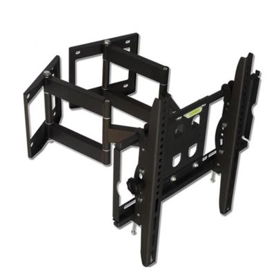 CUFTOBJM 32-65 Inch Heavy Duty Corner LED LCD TV Mount Flexible Full Motion TV Swing Arm Bracket Ceiling Mount Load 100kg