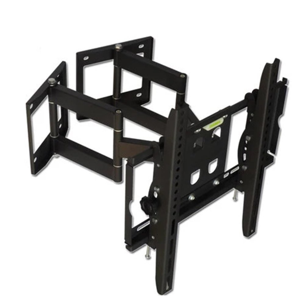 CUFTOBJM 32-65 Inch Heavy Duty Corner LED LCD TV Mount Flexible Full Motion TV Swing Arm Bracket Ceiling Mount Load 100kg