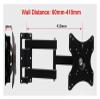 CUFTOBJM EML403X Full Motion 17"-40" LED LCD TV Wall Mount 360 Degree Rotation Swivel Tilt Monitor Stand Arm Bracket Wall Mount 200mm view 3