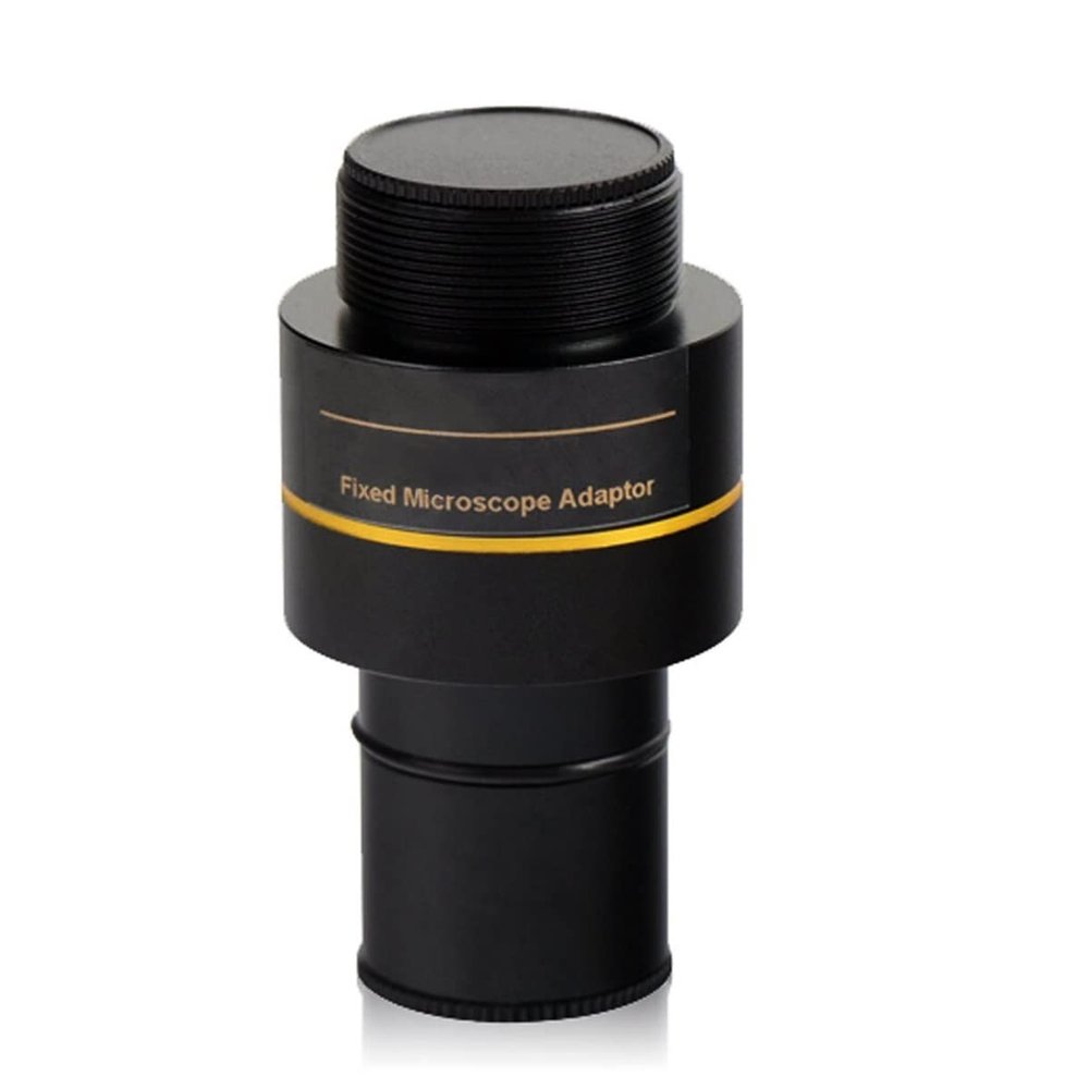 JOEBO Microscope Kit 0.50X Magnification Microscope Camera Adapters, 0.5X Fixed Microscope Camera Adapter Fit to 1/2"~ 1/3" Sensor Microscope Lens Adapters