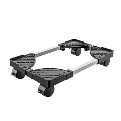 AVXANKTG Adjustable Computer Tower Stand with Rolling casters Mobile Computer Stand Tower Stand Under Desk