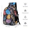 BTCOWZRV Laptop Backpack Lightweight Waterproof Travel Daypack Pebbles And Rocks Hiking Bag for Women Men 15.6in view 2