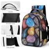 BTCOWZRV Laptop Backpack Lightweight Waterproof Travel Daypack Pebbles And Rocks Hiking Bag for Women Men 15.6in view 4