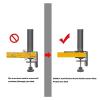 JFUDJKLI Functional Monitor Stand Monitor mounting Reinforcement Plate for Fragile Tables view 4
