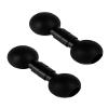 NILKATSS 2PCS Anti Skid Double Ball Mount,25mm to 1 Inch Balls Unit, Extension Dual Ball Adapter, Compatible With Multiple Double Socket Arm And Mount Extension Arm Kit view 2