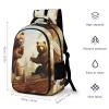 BTCOWZRV Laptop Backpack Lightweight Waterproof Travel Daypack Cute Bears Play in The Tree Hiking Bag for Women Men 15.6in view 2