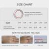 TQQEPOOL Smart Ring Health Tracker,Sleep Quality Monitor Fitness Step Counting Ring with Charging Case,IP68 Waterproof and Dustproof,Great Gift for Women & Men(Silver,20#) view 2