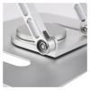 JFUDJKLI Portable Monitor Stand Adjustable Multi-Angle Foldable Metal Stand Supports 12"-19" Laptops view 4