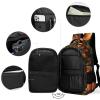BTCOWZRV Laptop Backpack Lightweight Waterproof Travel Daypack Turkey And Green Beans Hiking Bag for Women Men 15.6in, White view 3