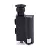 Joebo Microscope Kit 200X-240X Zoom Microscope Pocket Handheld Led Lamp Light Microscope Microscope Lens Adapters, Black view 3